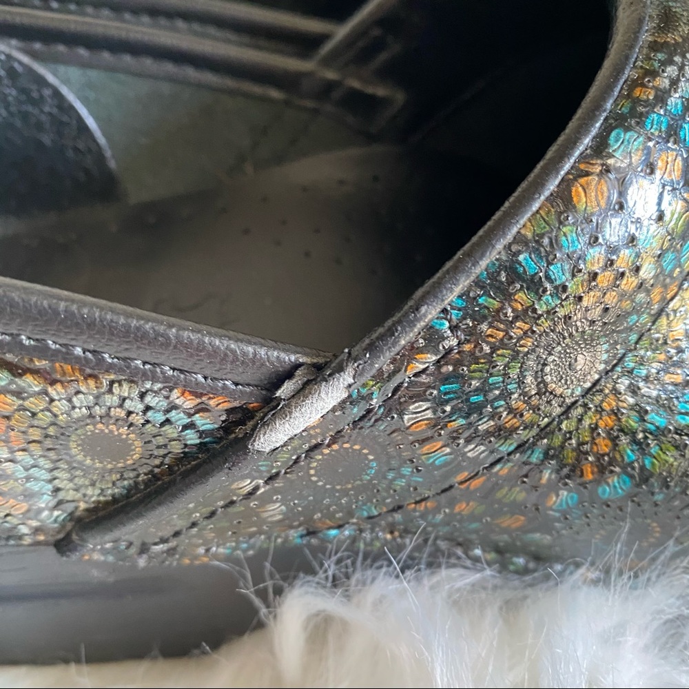 Dansko Professional Clog Metallic Sunburst Pattern - image 4